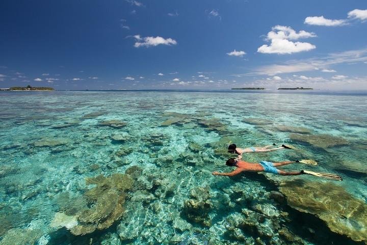 Vilamenhoo snorkelen op huisrif