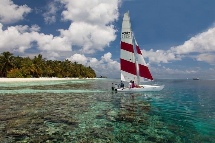 Vilamenhoo catamaran zeilen